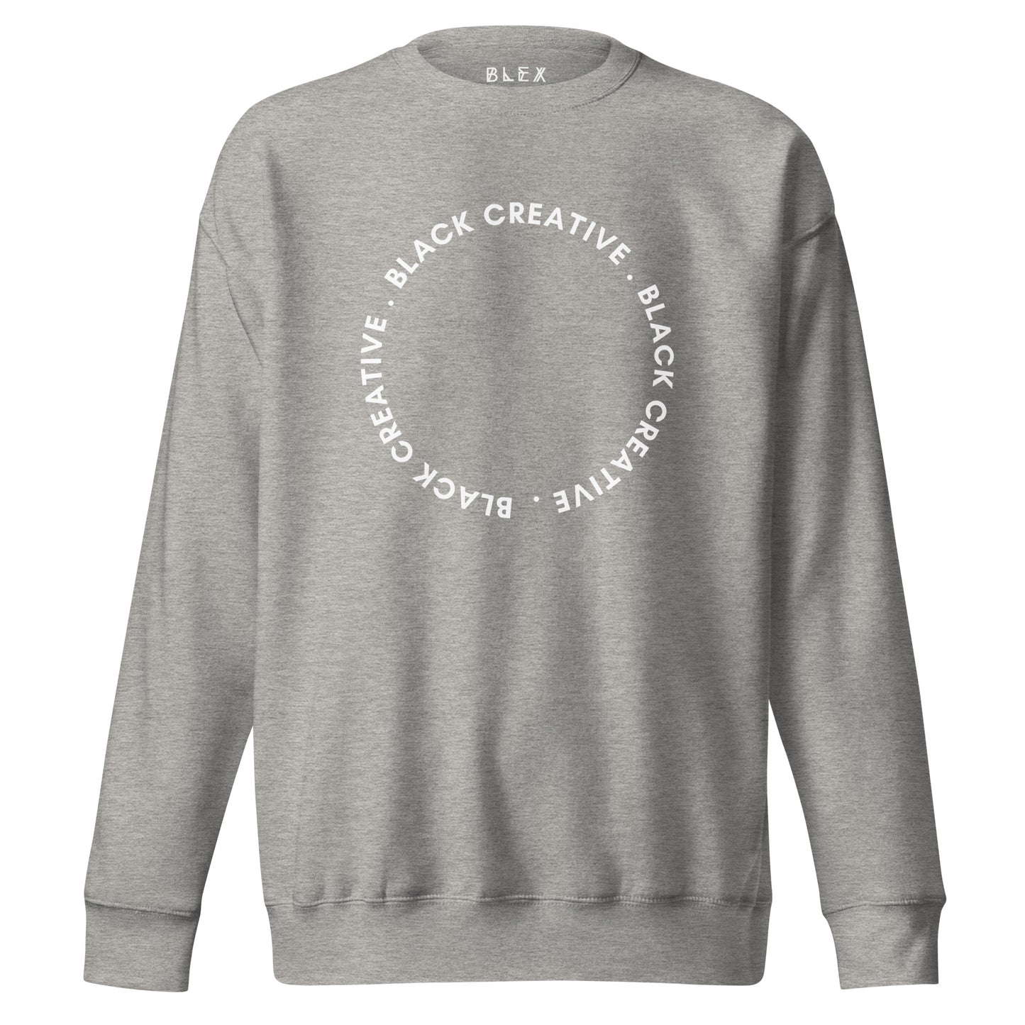 Black Creative Sweatshirt