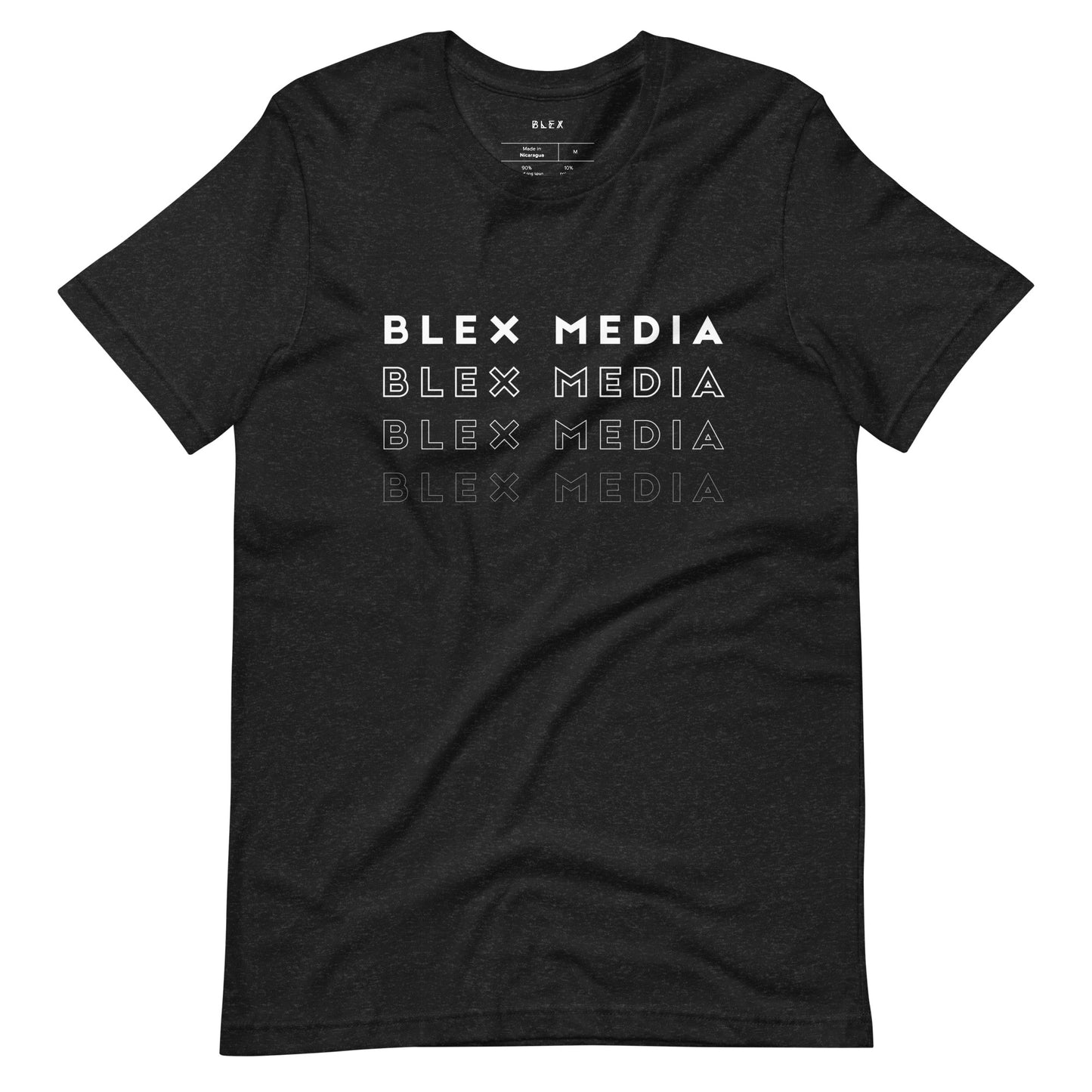 Blex Media Fades to Black T Shirt