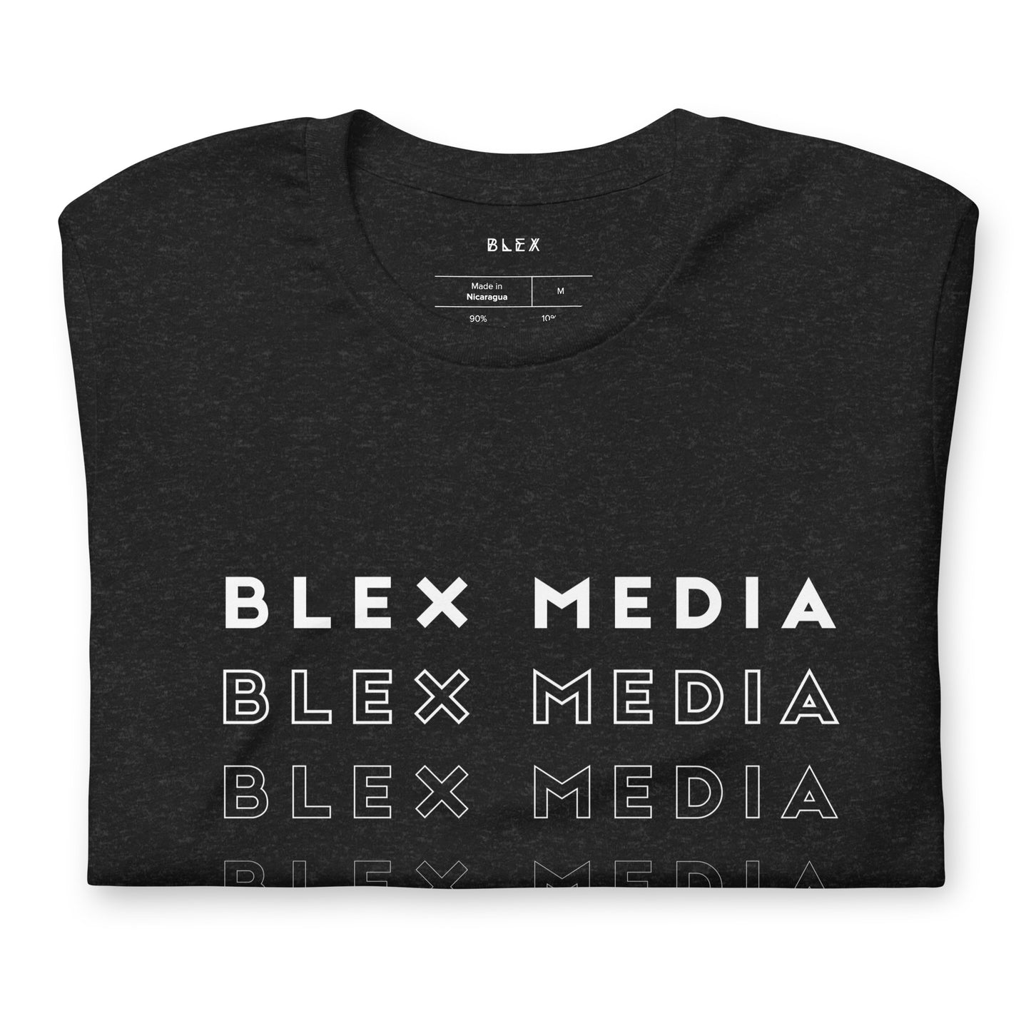 Blex Media Fades to Black T Shirt