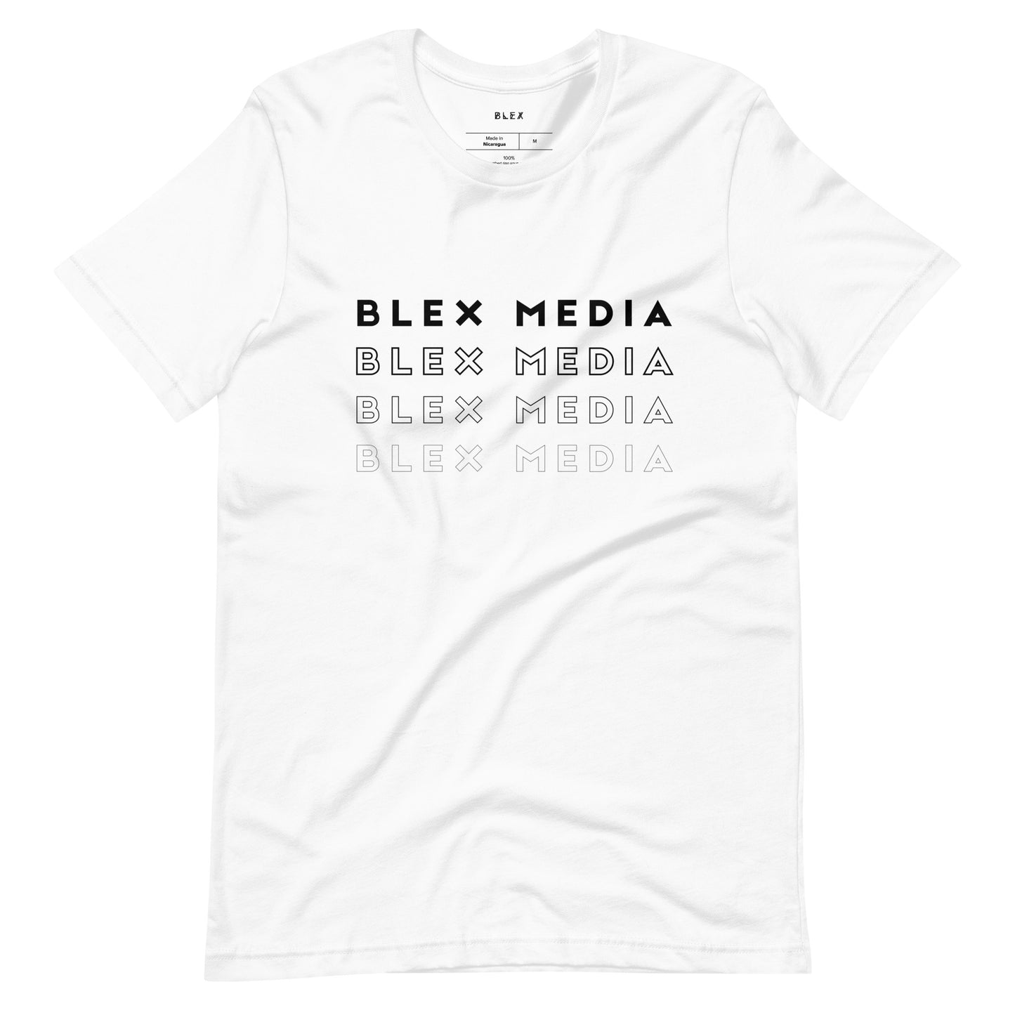 Blex Media Fades to Black T Shirt