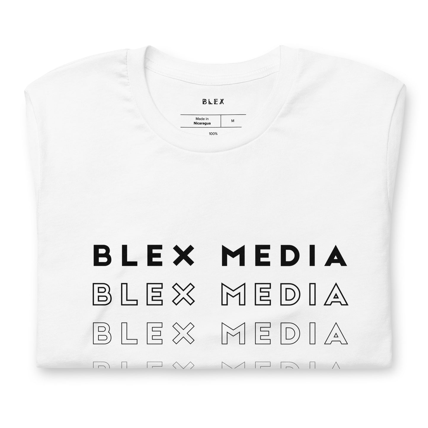 Blex Media Fades to Black T Shirt