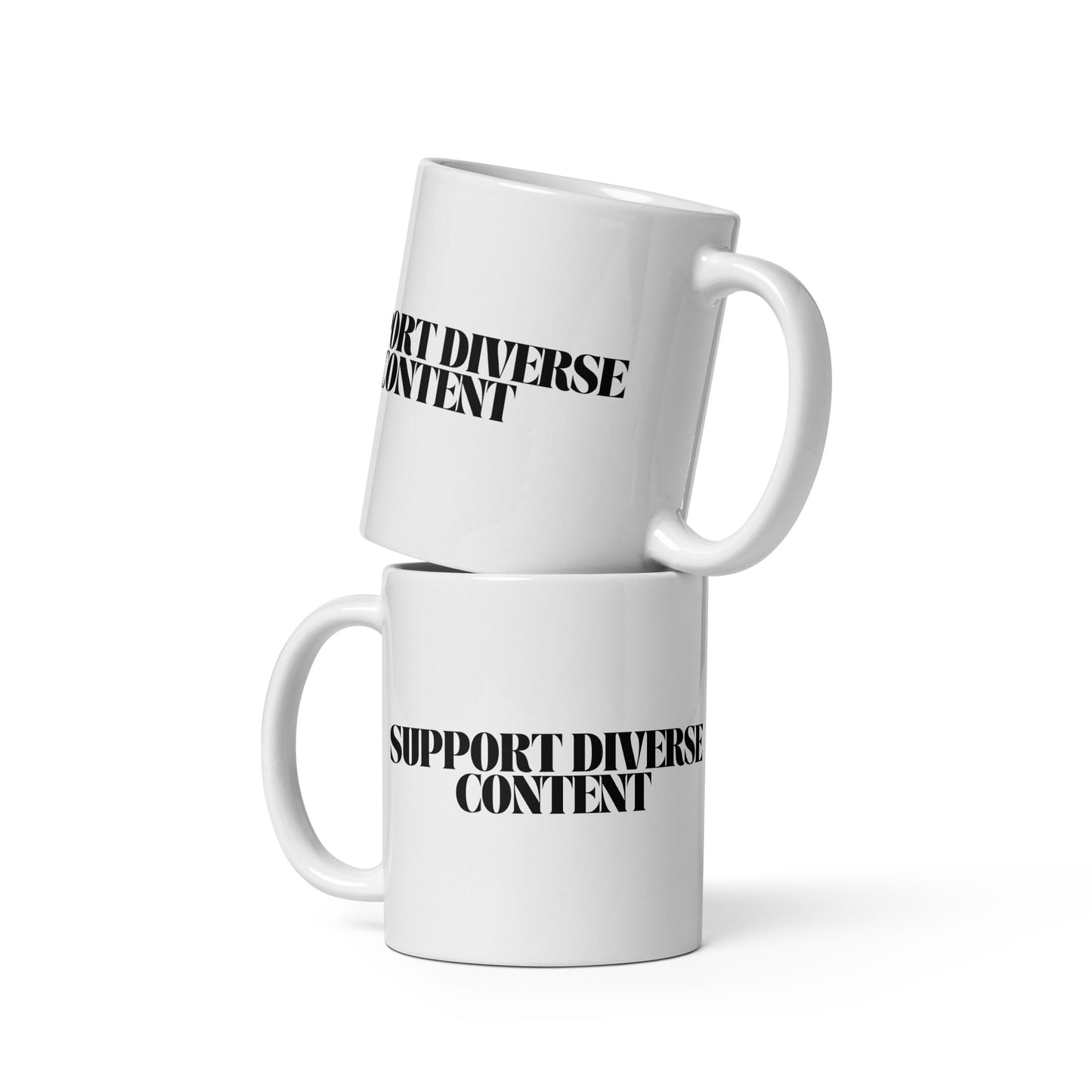 Support Diverse Content Mug