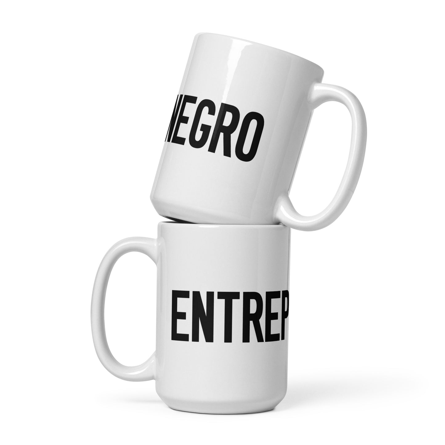 Entreprenegro White mug