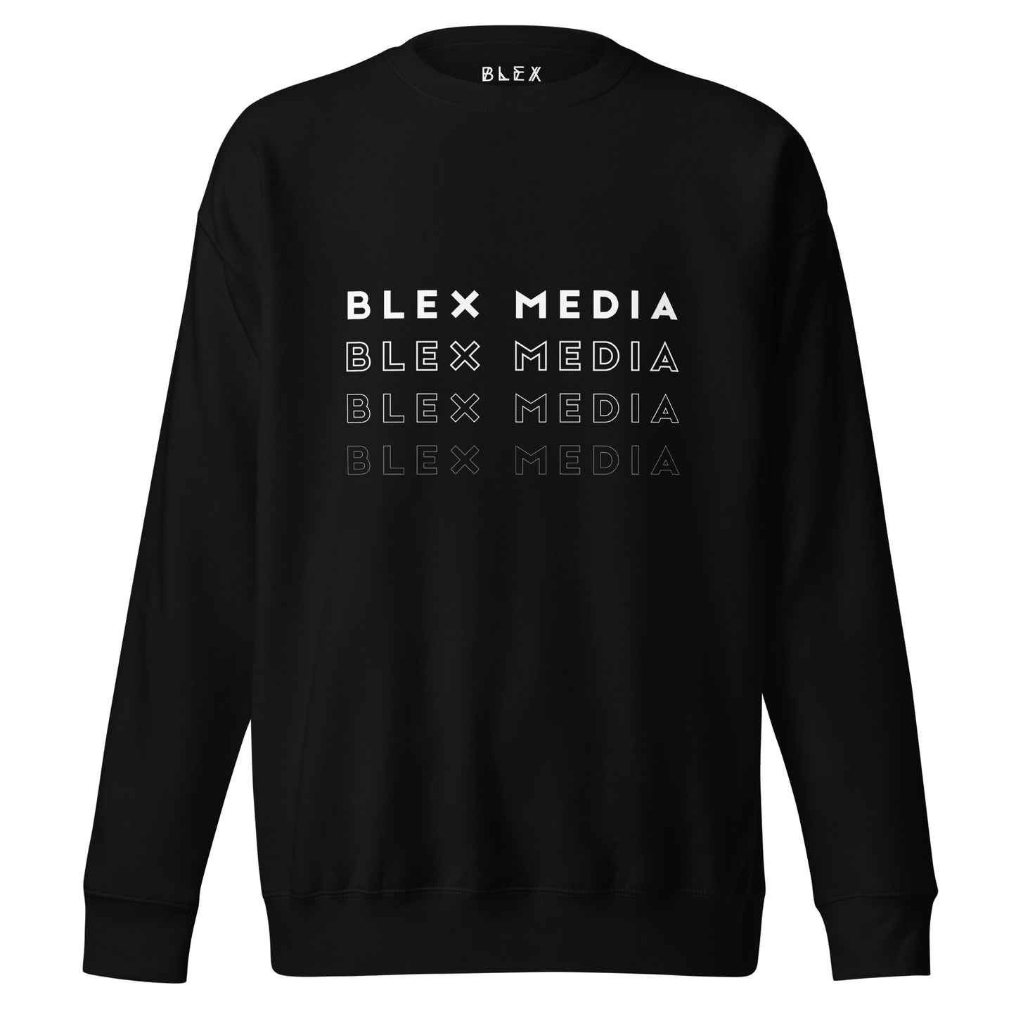 Blex Media Fades to Black Crewneck