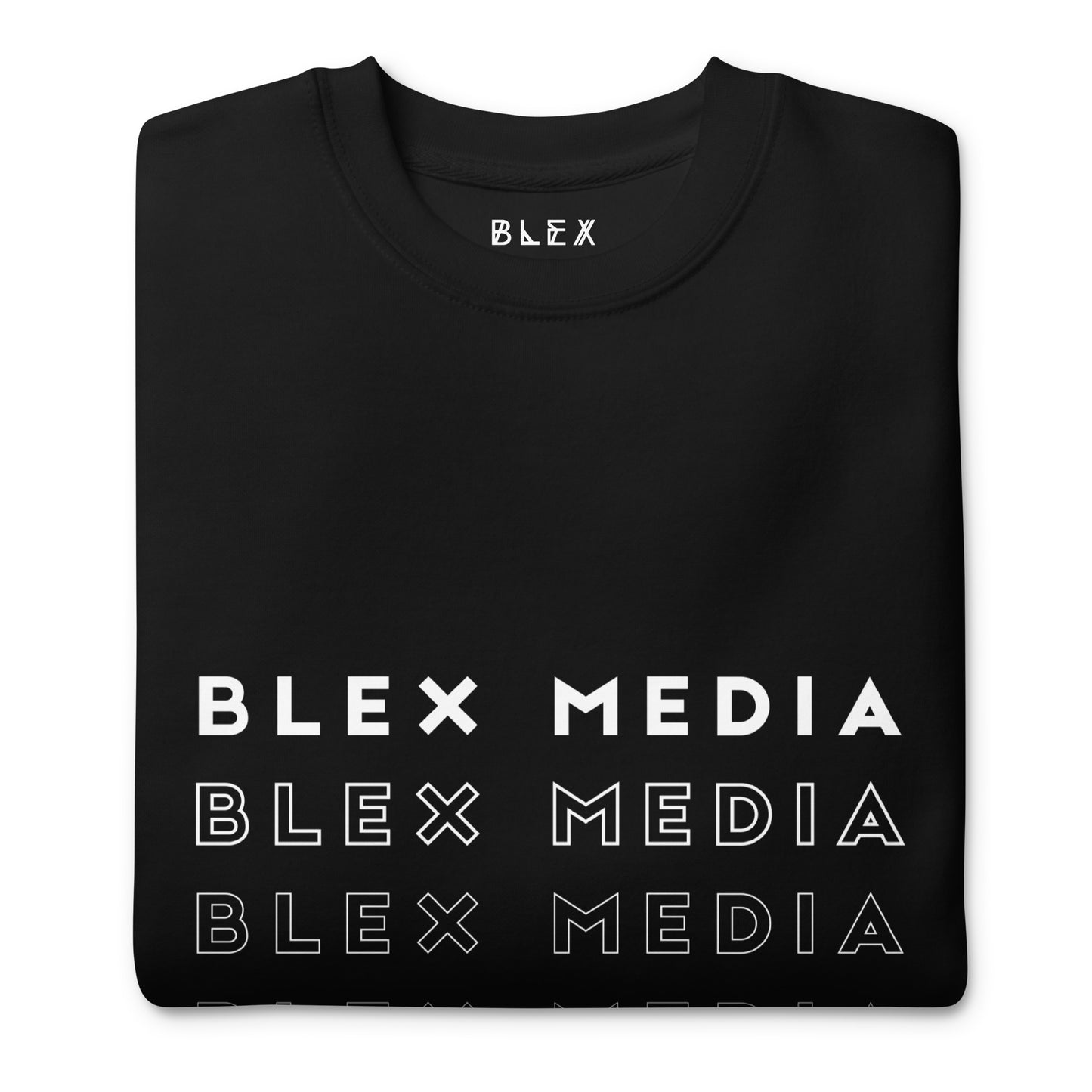 Blex Media Fades to Black Crewneck