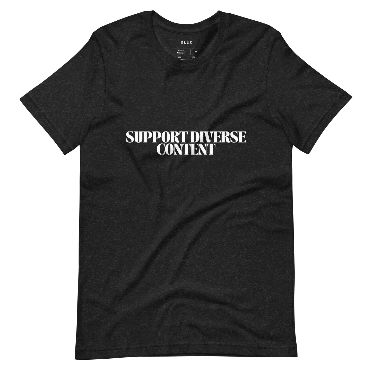 Support Diverse Content T-shirt