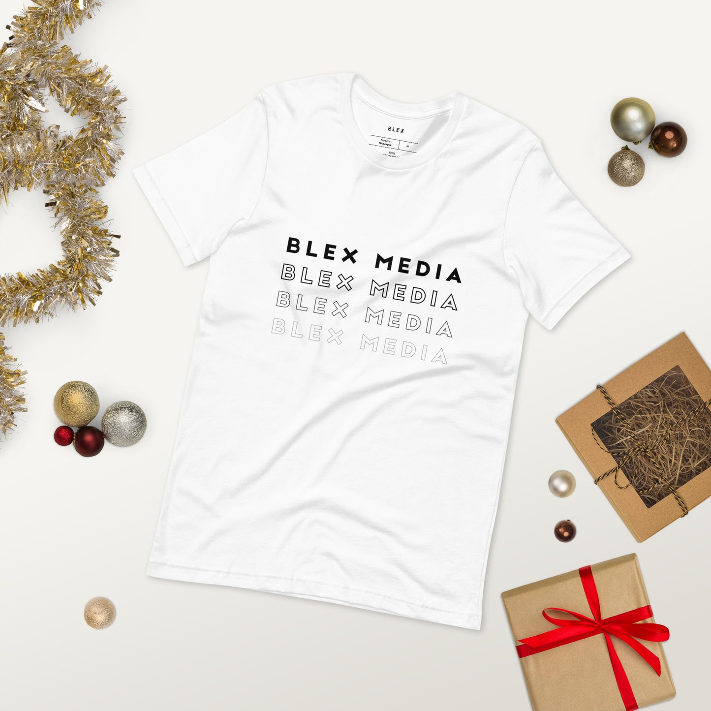 Blex Media Fades to Black T Shirt