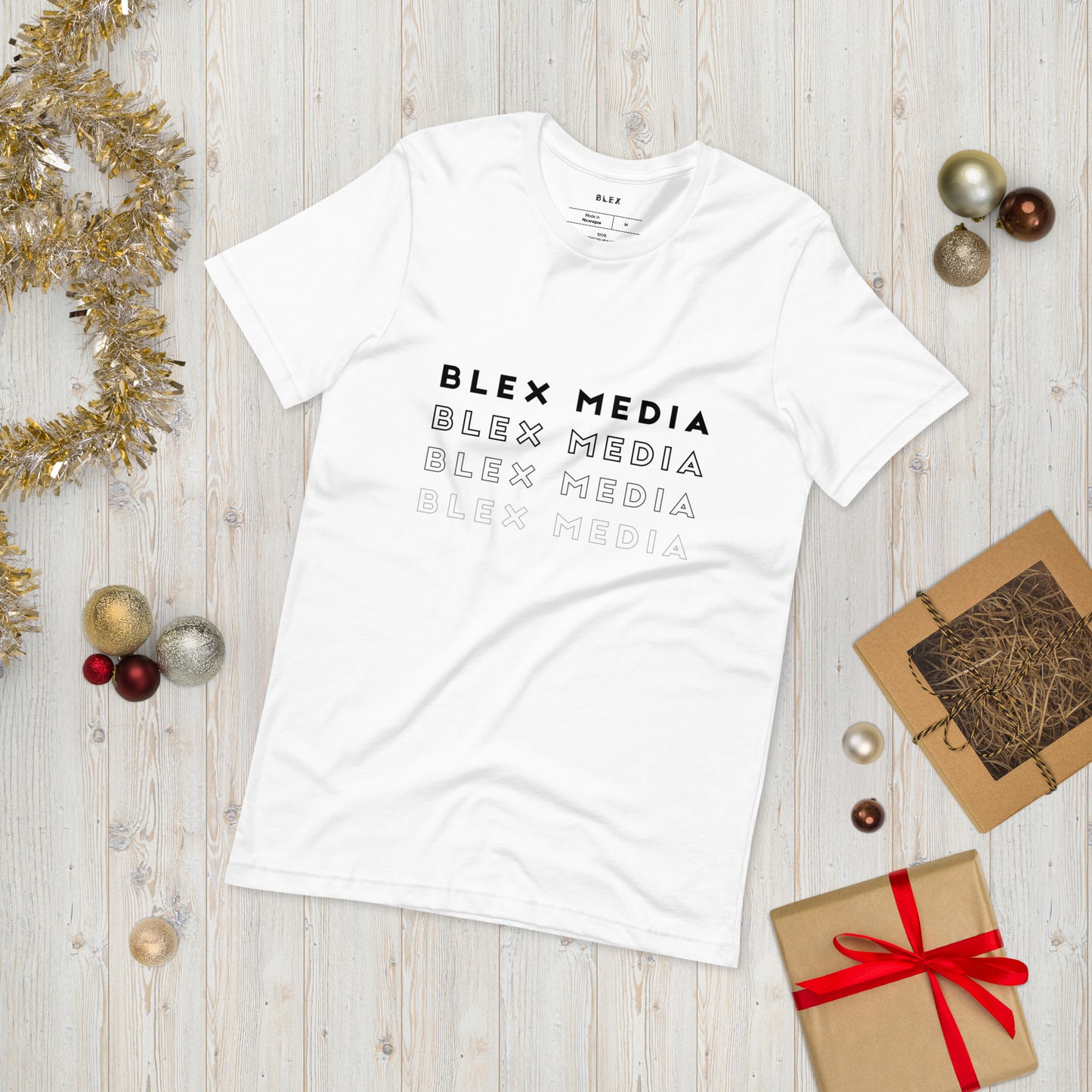 Blex Media Fades to Black T Shirt